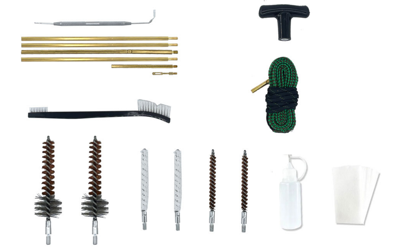 Universal Gun Cleaning Kit – Suits .223 & .308 Cal Rifles (5.56mm / 7.62mm)