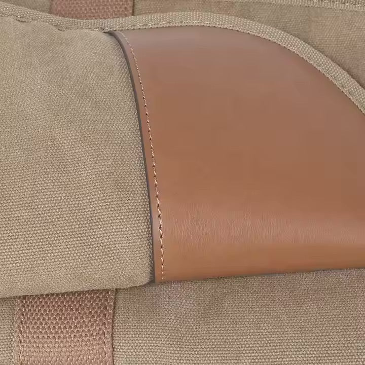 TOURBON Canvas Gun Bag – Durable, Padded Storage for Rifles and Shotguns