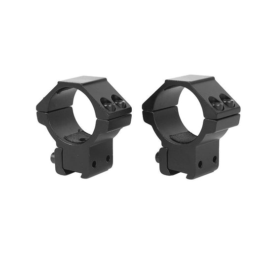 Low Profile 30mm Scope Rings – Fits 11mm Dovetail Rail