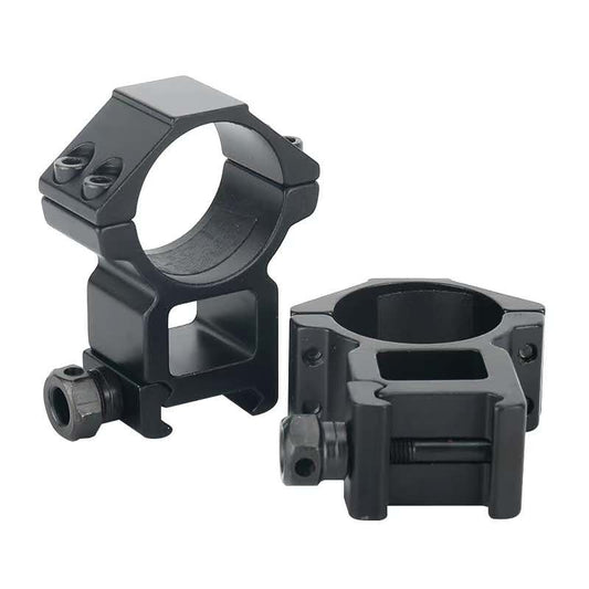 High Profile 25.4mm Scope Rings – Fits 20mm Picatinny Rail