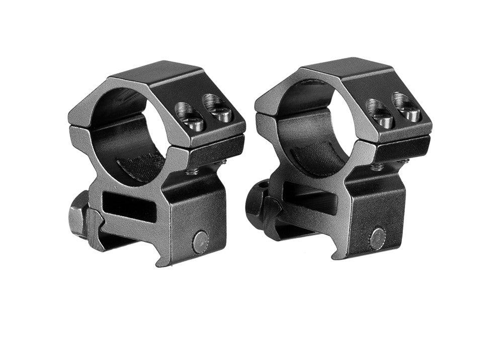 Low Profile 30mm Scope Rings – Fits 20mm Picatinny Rail