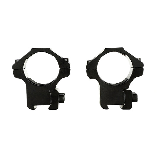 High Profile 25.4mm Scope Rings – Fits 11mm Dovetail Rail