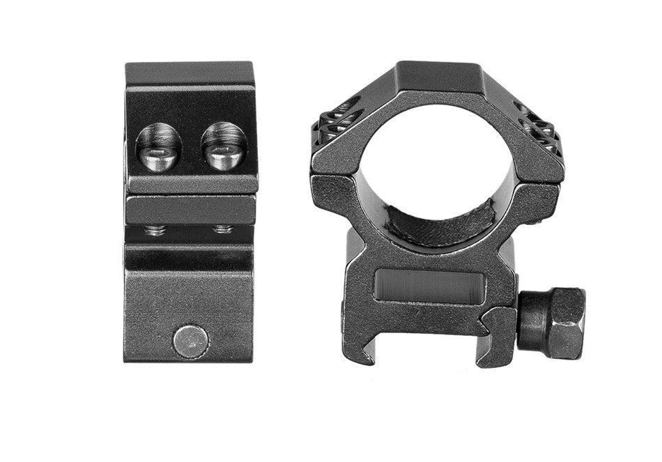Low Profile 25.4mm Scope Rings – Fits 20mm Picatinny Rail