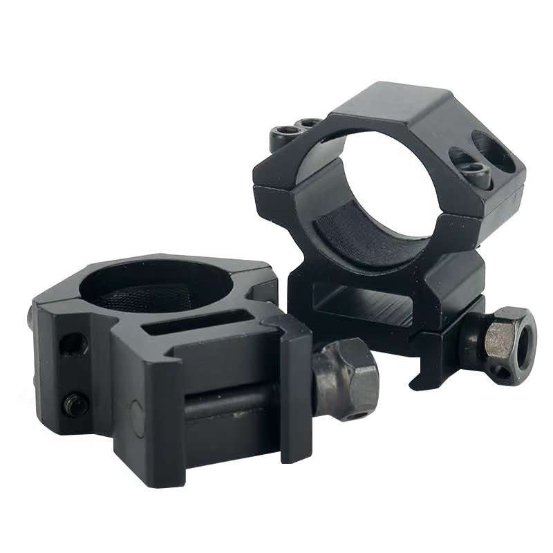 Low Profile 25.4mm Scope Rings – Fits 20mm Picatinny Rail