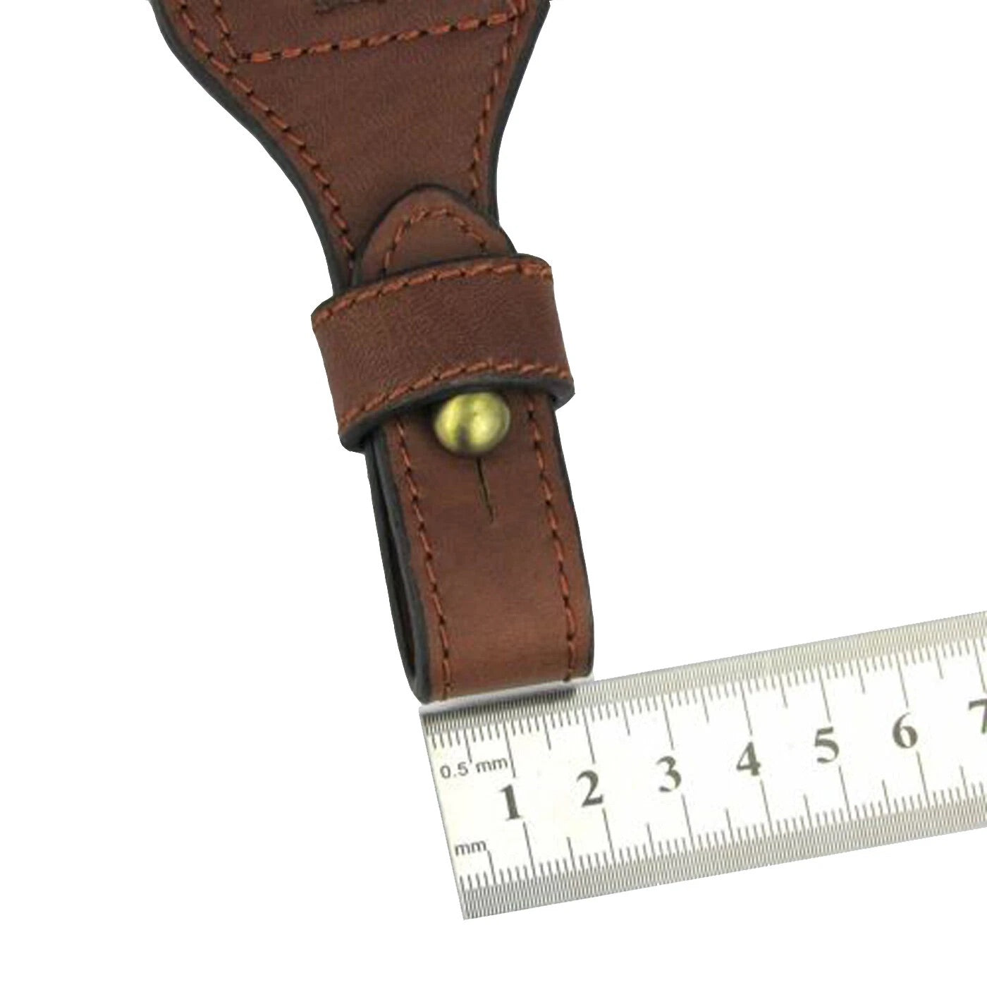 Tourbon Hunting Sling – Adjustable Cotton Webbing with Genuine Leather for Comfort and Style